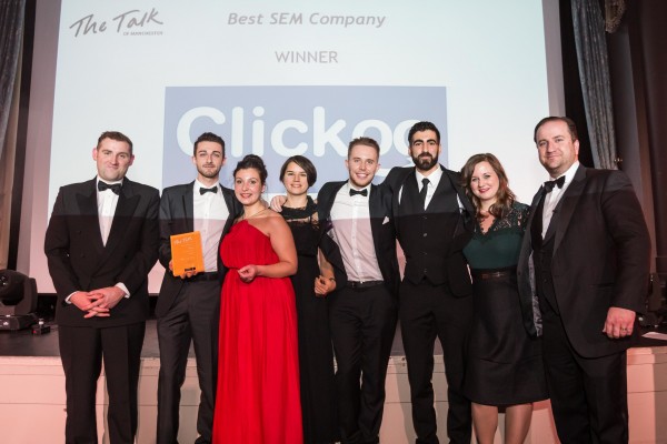 Clickoo voted Best SEM Agency in Manchester